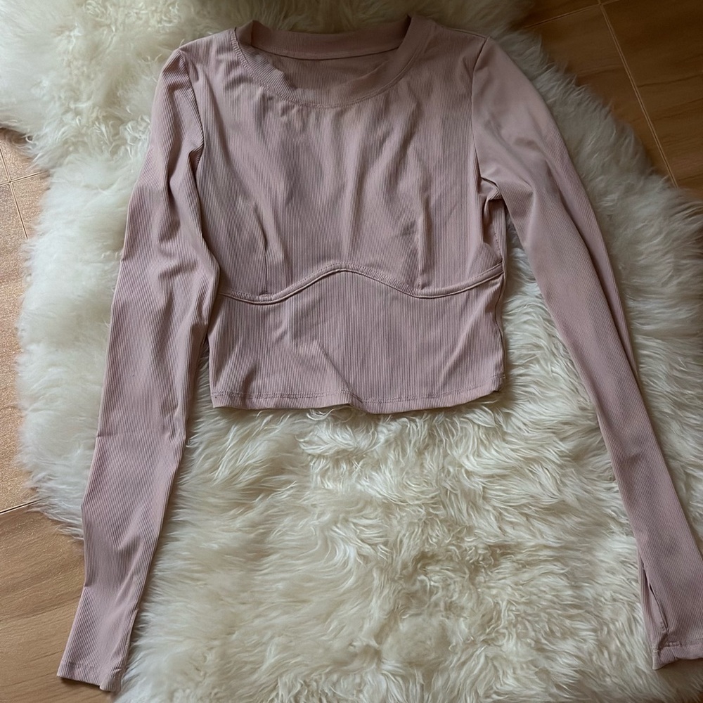 Women's Long Sleeve Top - Pink